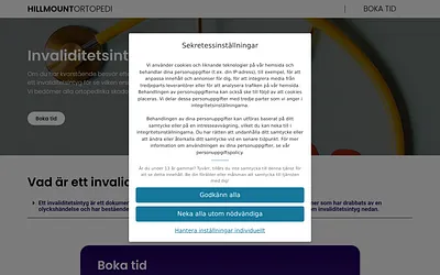 invaliditetsintyghalmstad.se snapshot