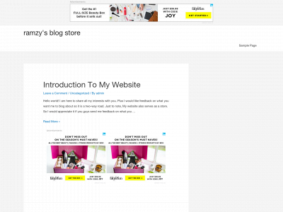 ramzysblogstore.blog snapshot