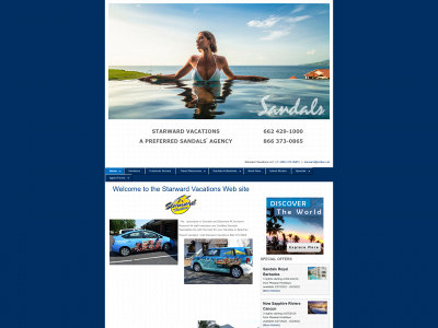 www.starwardvacations.com snapshot