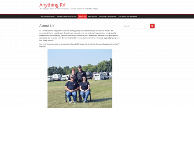 anythingrvservicecenter.com snapshot