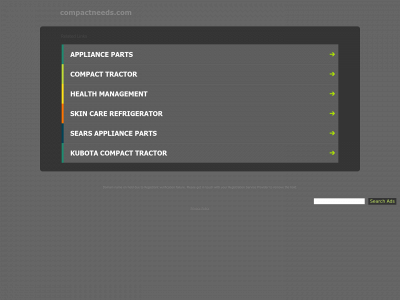 compactneeds.com snapshot