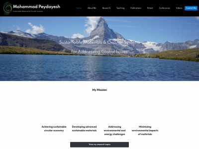 mohammadpeydayesh.com snapshot