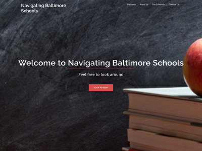 navigatingbaltimoreschools.com snapshot