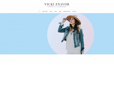 vickiznavor.com snapshot