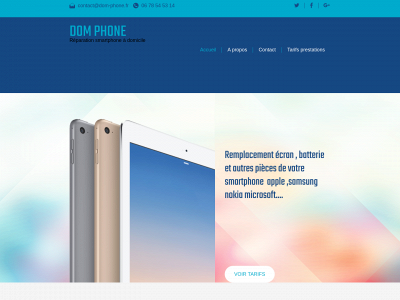 dom-phone.fr snapshot