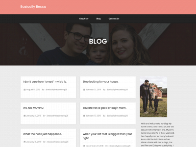 basicallybeccablog.com snapshot