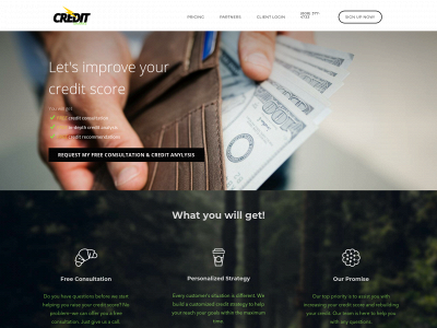 thecreditsharks.com snapshot