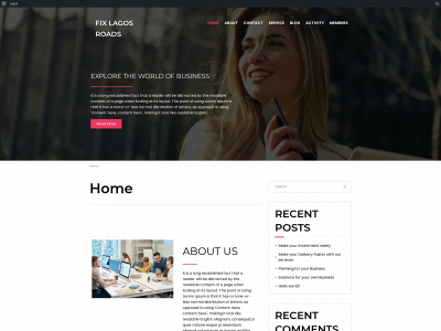 fixlagosroads.com snapshot