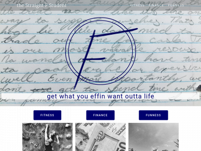 straightfstudent.com snapshot
