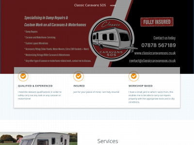 classiccaravanssos.co.uk snapshot