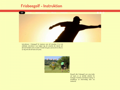 frisbeeinstruktion.se snapshot