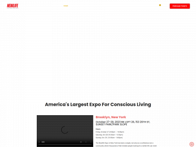 newlifeexpo.com snapshot