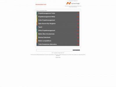 tesseracted.com snapshot