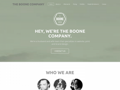 thebooneco.com snapshot