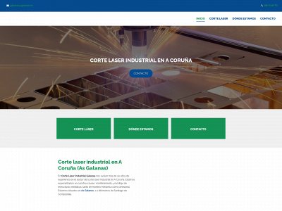 www.cortelaserindustrial.es snapshot