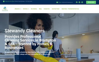 www.careforcleaning.ca snapshot