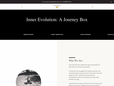 innerevolutionjourney.ca snapshot