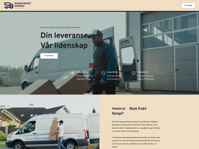 raskfraktnorge.no snapshot