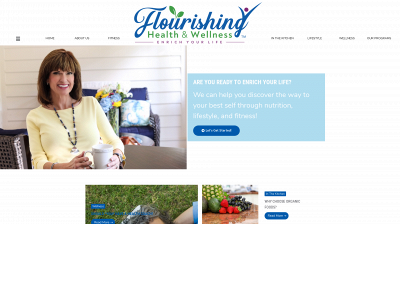 flourishinghealthandwellness.com snapshot