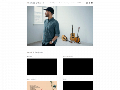 thomaserikssonmusic.com snapshot