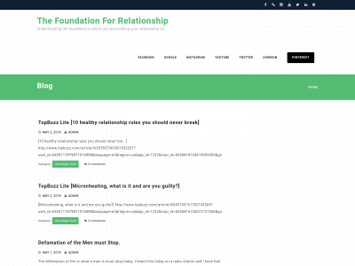 thefoundationforrelationship.com snapshot
