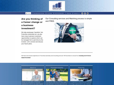 www.executivefranchisematch.com snapshot