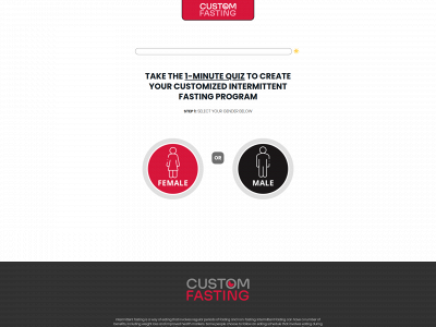 customfasting.com snapshot