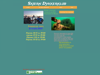 skjern-dykkerklub.dk snapshot