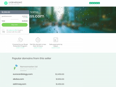 goodnesss.com snapshot