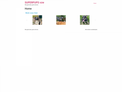 superpupsvzw.be snapshot