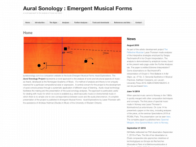 auralsonology.com snapshot