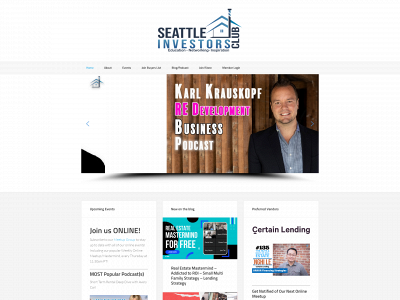 seattleinvestorsclub.com snapshot