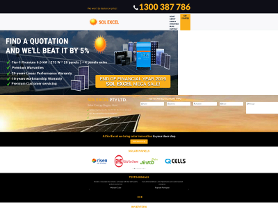 solexcel.com.au snapshot
