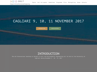 dcee2017.org snapshot