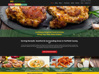 noleftoversrestaurant.net snapshot