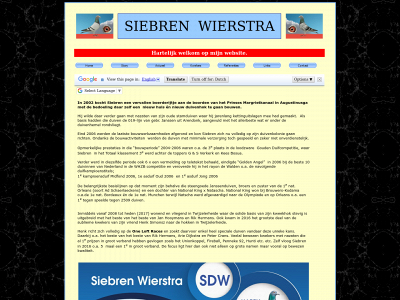 sdwierstra.nl snapshot