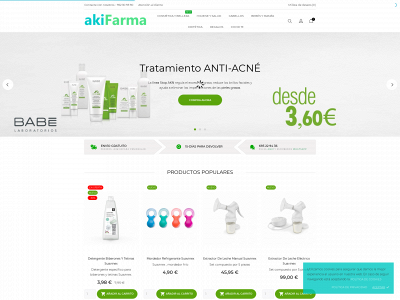akifarma.es snapshot