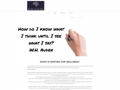 writingforwellness.se snapshot