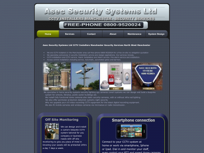 asecsecuritysystems.co.uk snapshot