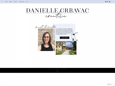 daniellegrbavac.com snapshot