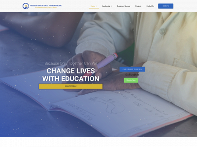 freedomef.org snapshot