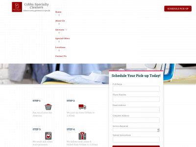cobbsspecialtycleaners.com snapshot