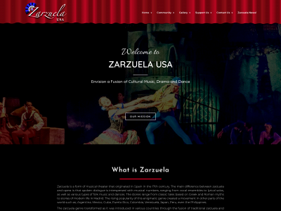 zarzuelausa.org snapshot