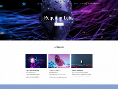 requiem-labs.com snapshot