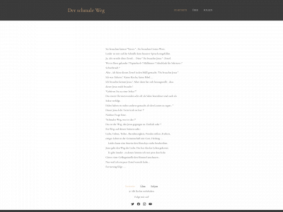 der-schmale-weg.org snapshot