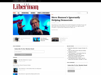 theliberman.com snapshot
