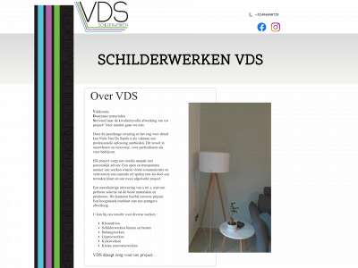 schilderwerkenvds.be snapshot