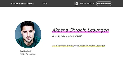 schnellentwickelt.de snapshot