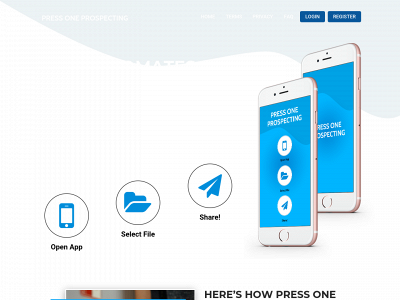 pressoneprospecting.com snapshot