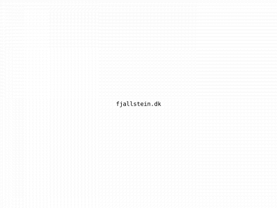 fjallstein.dk snapshot